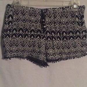 No boundaries Aztec shorts